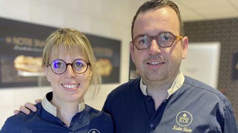 Cécile et Nicolas Bécam.