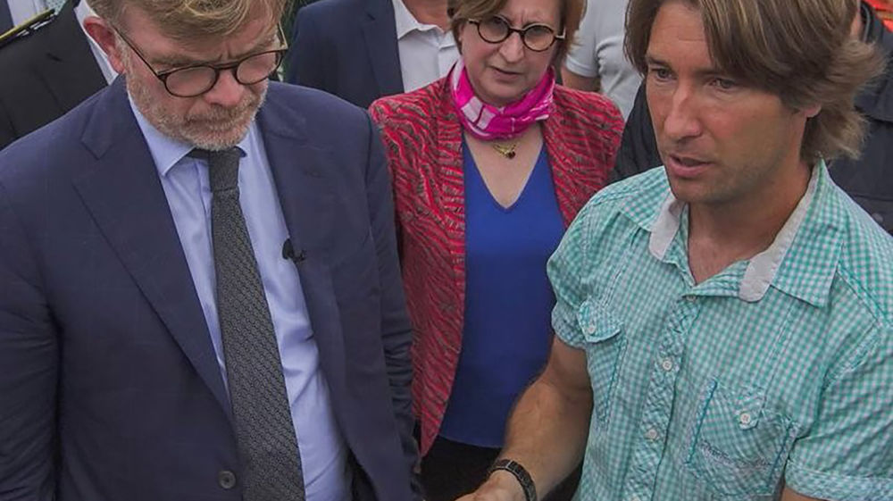 En visite samedi dans les Pyrénées-Orientales, Marc Fesneau a promis aux agriculteurs des indemnisations pour les pertes subies à cause de la sécheresse.