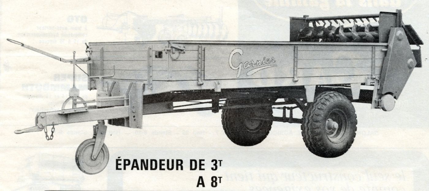 Garnier a fabriqué des machines agricoles pendant 130 ans.