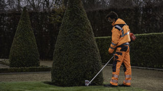 Dresse-bordures 60V Kress (KC150.9), des bordures nettes, sans effort