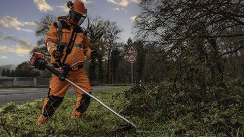 Débroussailleuse 60V Kress (KC170.9), efficace en toute condition Débroussailleuse 60V Kress (KC170.9), efficace en toute condition