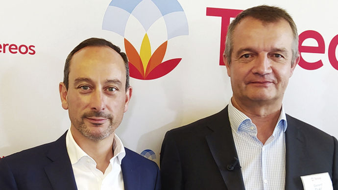 « Nous respirons à nouveau et pouvons regarder l'avenir avec confiance et audace », envisage le président de Tereos, Gérard Clay (à dr.), au côté du nouveau directeur général, Jorge Boucas.