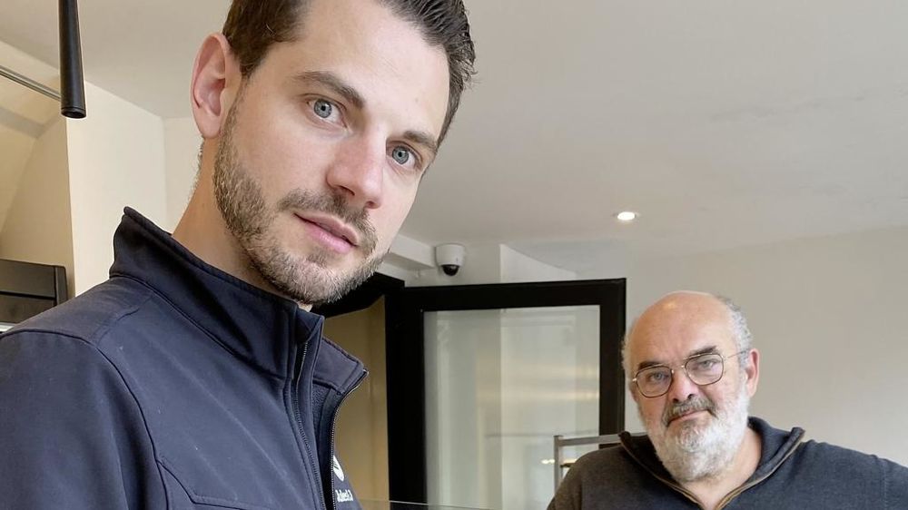 Nicolas Leroux et Fabrice Biasiolo.