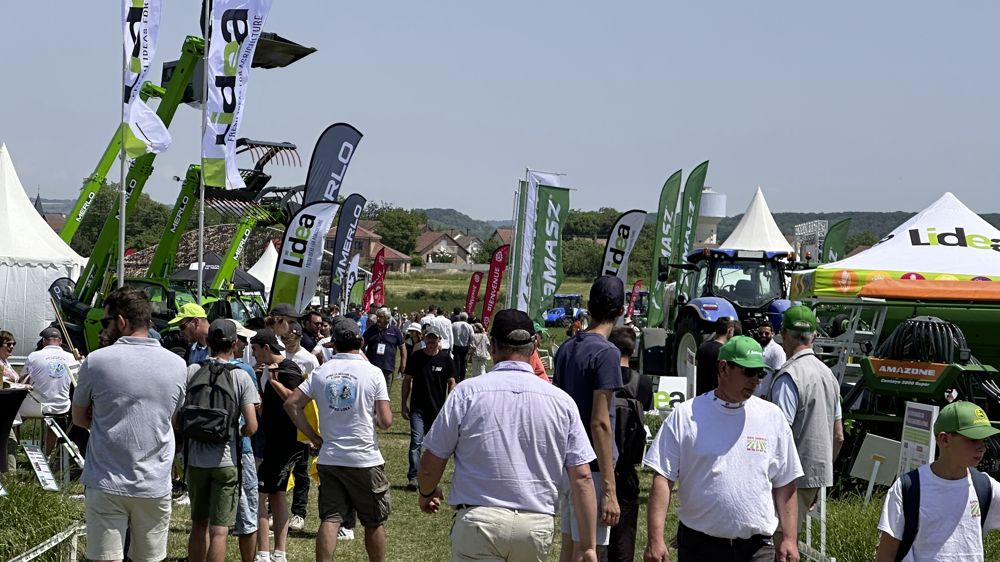 Le Salon de l'herbe se tient les 7 et 8 juin dans les Vosges, sous un soleil de plomb avec des parcelles déjà touchées par la sécheresse. Le Salon de l'herbe se tient les 7 et 8 juin dans les Vosges, sous un soleil de plomb avec des parcelles déjà touchées par la sécheresse.