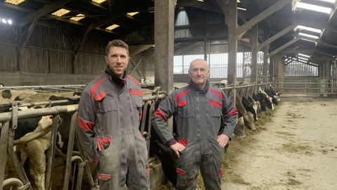 « Une gestion de l’herbe rigoureuse montre que l’on peu gagner sa vie avec le pâturage en élevage conventionnel, dans un système moins sensible au prix des intrants », expliquent Etienne et Eric Breillot, éleveurs en Mayenne.