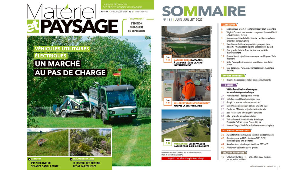 A lire dans Matériel et Paysage