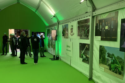 Une exposition sur l'histoire du groupe Merlo.