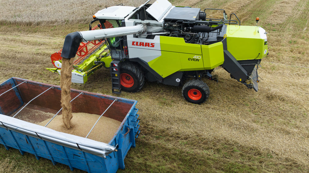 Claas élargit son offre de moissonneuses-batteuses avec l'Evion Claas élargit son offre de moissonneuses-batteuses avec l'Evion