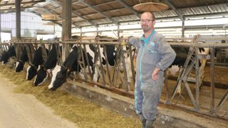 Avec ce nouveau dispositif de surveillance basé sur l'intelligence artificielle, Erwan Calle cherche à optimiser la gestion du troupeau.