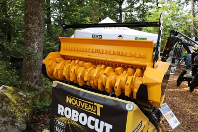 Nouveau broyeur forestier adapté aux Robocut T600 et T800. Nouveau broyeur forestier adapté aux Robocut T600 et T800.