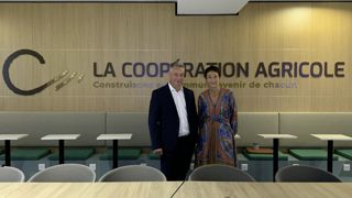 Antoine Hacard et Catherine Matt, respectivement président et directrice de La Coopération Agricole métiers du grain, animaient la conférence de presse de rentrée de l'organisation le 20 septembre 2023 à Paris. Antoine Hacard et Catherine Matt, respectivement président et directrice de La Coopération Agricole métiers du grain, animaient la conférence de presse de rentrée de l'organisation le 20 septembre 2023 à Paris.