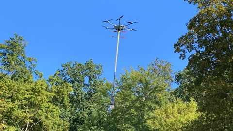 Sipa : un drone élagueur pour les chantiers sensibles Sipa : un drone élagueur pour les chantiers sensibles