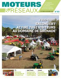 Couverture de Moteurs & Réseaux n°101 (octobre-novembre 2023) Couverture de Moteurs & Réseaux n°101 (octobre-novembre 2023)