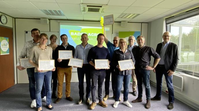 Les 70 TC de NatUp (ici la deuxième promotion) ont tous été embarqués dans une formation certifiante conçue avec UniLaSalle autour de l'expertise agroécologique.