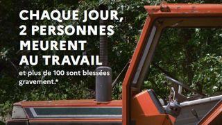 Le secteur agricole est particulièrement touché par les accidents du travail, avec 329 décès par an.