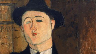 Une cinquantaine de portraits réalisés par Amedeo Modigliani, comme celui de Paul Guillaume (Civico Museo d'Arte Contemporanea, Milan) sont exposés au musée de l'Orangerie à Paris jusqu'au 15 janvier 2024. Une cinquantaine de portraits réalisés par Amedeo Modigliani, comme celui de Paul Guillaume (Civico Museo d'Arte Contemporanea, Milan) sont exposés au musée de l'Orangerie à Paris jusqu'au 15 janvier 2024.