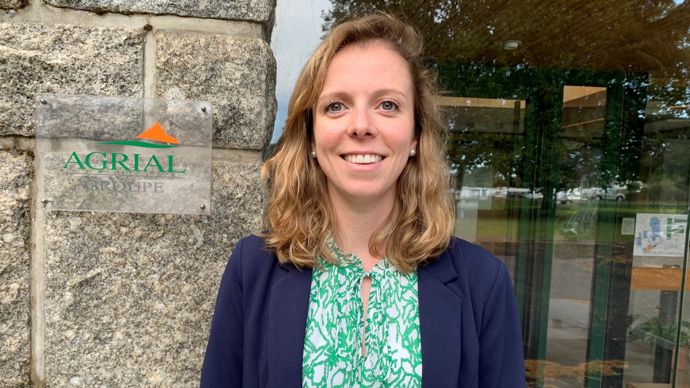 Solenn Kermorvant est à la tête d’une mission autour des protéines en alimentation humaine, transversale à toutes les activités du groupe coopératif Agrial.