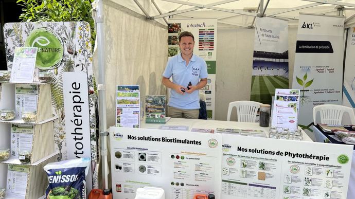 « J’ai vu dans ce poste un vrai challenge à relever », souligne Romain Careghi, coordinateur marché biostimulants chez Groupe Perret.