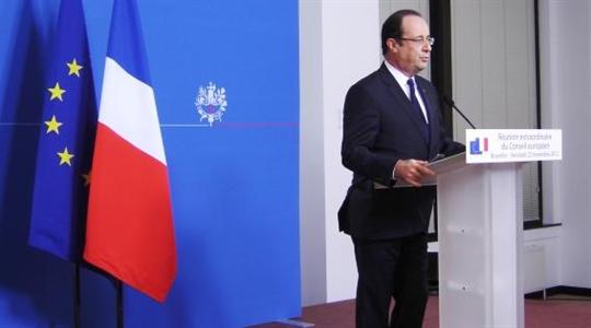 François Hollande, président de la République. 