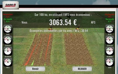 Test Case IH : votre conduite vs l'AFS