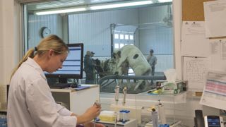 Semex a contribué aux travaux de recherche pour calculer l’efficience du méthane. Ici, son laboratoire de Kemptville, au Canada. Semex a contribué aux travaux de recherche pour calculer l’efficience du méthane. Ici, son laboratoire de Kemptville, au Canada.