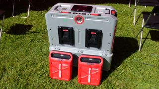 Le Kress CyberTank 8 minutes présenté cet été lors du roadshow de la marque en France. Ici au château de Motteux en Seine-et-Marne.