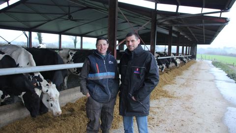 En construisant une stabulation fonctionnelle et adaptée aux canicules, Éva et Alexis Petitprez ont réussi leur pari.