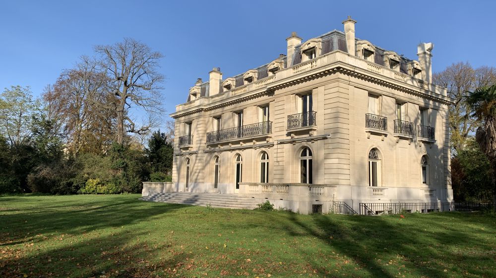 Une vue sur la célèbre Villa Windsor, dont le parc de 1,6 hectares va accueillir la prochaine édition de Jardins, Jardin.
