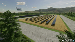 Les mod et map offerts par GLHD donnent la possibilité de concevoir sa propre ferme agrivoltaïque dans Farming Simulator. (Capture d’écran Farming Simulator 2023, droits réservés Giants Software GmbH) Les mod et map offerts par GLHD donnent la possibilité de concevoir sa propre ferme agrivoltaïque dans Farming Simulator. (Capture d’écran Farming Simulator 2023, droits réservés Giants Software GmbH)
