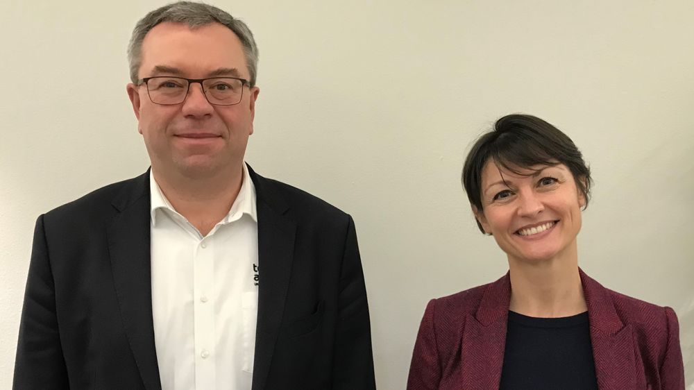 Christian Cordonnier et Julie Demay, respectivement président et déléguée générale de Dirca.
