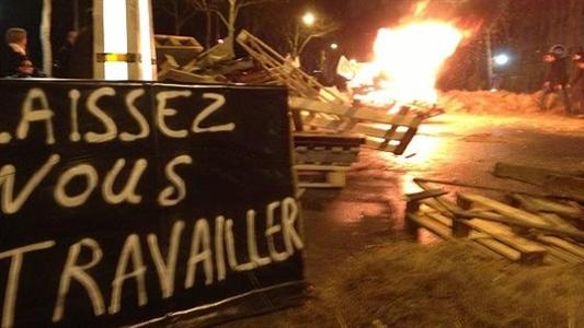 manifestation des agriculteurs d'Ile-de-France