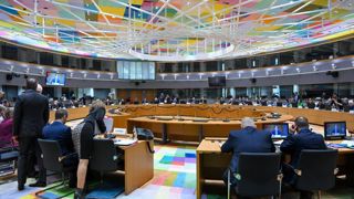 Bruxelles, le 23 janvier 2024. Les Etats membres demandent à la Commission européenne de ne pas accorder d'autorisation à la viande cellulaire avant une large étude d'impact. Bruxelles, le 23 janvier 2024. Les Etats membres demandent à la Commission européenne de ne pas accorder d'autorisation à la viande cellulaire avant une large étude d'impact.