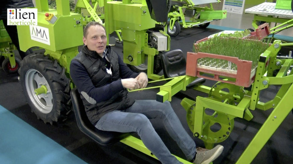 L’AMA, automoteur modulaire agricole, utilisable en extérieur ou sous abri, d’Elatec. L’AMA, automoteur modulaire agricole, utilisable en extérieur ou sous abri, d’Elatec.