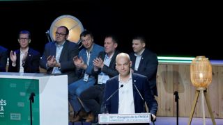 Arnaud Rousseau, le 28 mars 2024, à Dunkerque lors du congrès annuel de la FNSEA. Arnaud Rousseau, le 28 mars 2024, à Dunkerque lors du congrès annuel de la FNSEA.
