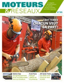 Couverture de Moteurs & Réseaux n°105 d'avril 2024, 54 pages. Couverture de Moteurs & Réseaux n°105 d'avril 2024, 54 pages.