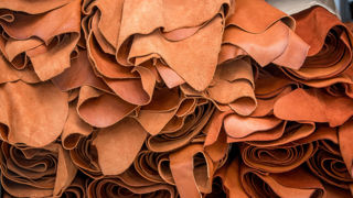 En France, les branches d'activité des cuirs et peaux bruts, de la maroquinerie et des vêtements en cuir sont excédentaires. En France, les branches d'activité des cuirs et peaux bruts, de la maroquinerie et des vêtements en cuir sont excédentaires.