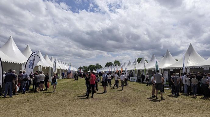 Le salon Damier Vert a accueilli 60 exposants, mercredi 5 et jeudi 6 juin, à Sillegny (Moselle).