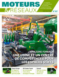 Couverture de Moteurs & Réseaux n°107 de juin-juillet 2024, 44 pages.