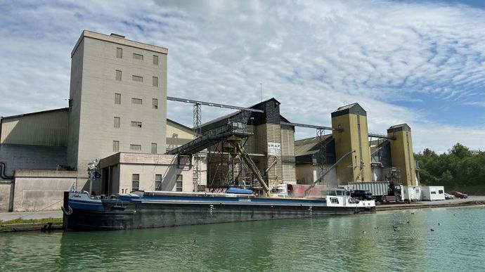 Le projet Parhy entre dans sa phase d’expérimentation industrielle sur le silo Urap de Moislains (Somme), doté d'une capacité de stockage de 85 000 t.