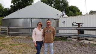 Afin de valoriser au maximum leur exploitation, les associés du Gaec Delcroix-Duflot ont installé une microméthanisation.