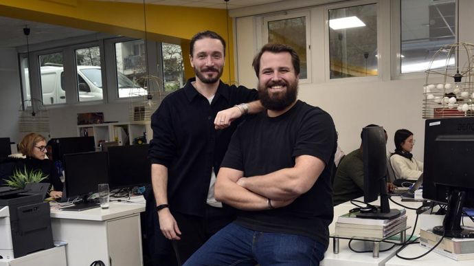 Paolin Pascot et Clément Le Fournis, respectivement président et directeur général d'Agriconomie.