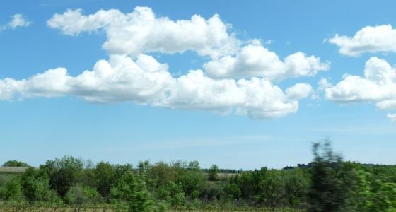 Nuages dans le ciel