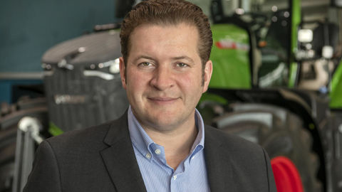 Dominic Esser, directeur commercial de Fendt. Dominic Esser, directeur commercial de Fendt.