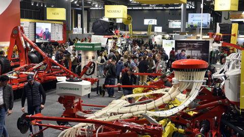 La première édition d'AgriSima est annoncée en février 2026 par Axema, le syndicat des constructeurs de matériel agricole (photo prise au Sima). La première édition d'AgriSima est annoncée en février 2026 par Axema, le syndicat des constructeurs de matériel agricole (photo prise au Sima).