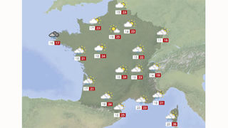 Un flux de sud entraîne des températures proches de la saison estivale en ce début de semaine. Un flux de sud entraîne des températures proches de la saison estivale en ce début de semaine.
