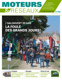 Couverture de Moteurs & Réseaux n°109 d'octobre-novembre 2024, 44 pages.