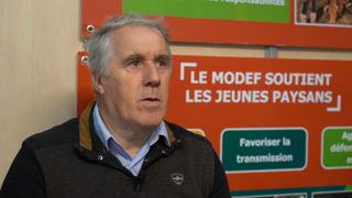Pierre Thomas, coprésident du Modef.