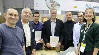 L’accord-cadre a été signé le 22 octobre au Salon international de l’agroalimentaire de Paris entre trois représentants du Groupement de producteurs de lait de la vallée du Dropt et les dirigeants de Savencia.