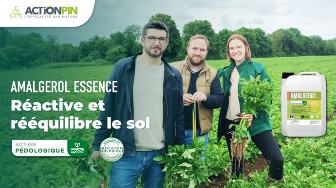 Amalgerol® Essence, la solution organique liquide qui revitalise les sols