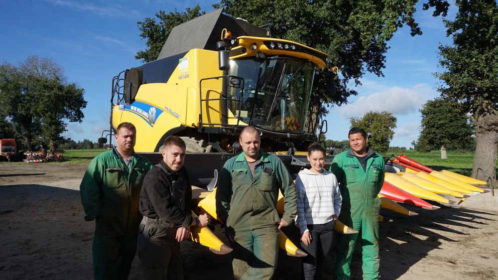 Lisa Feudé a trouvé sa place en tant que co-gérante de la Sarl Feudé avec son frère Kevin (à sa droite) et gagné la confiance des clients.